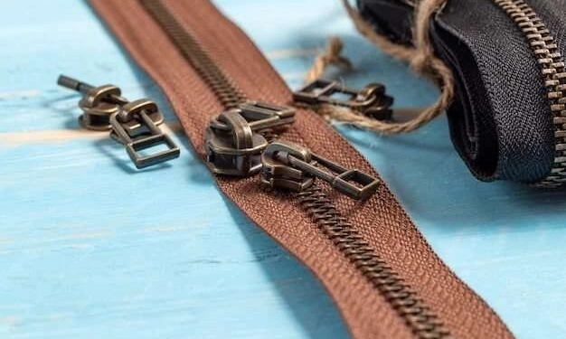 brown zipper with metal pulls