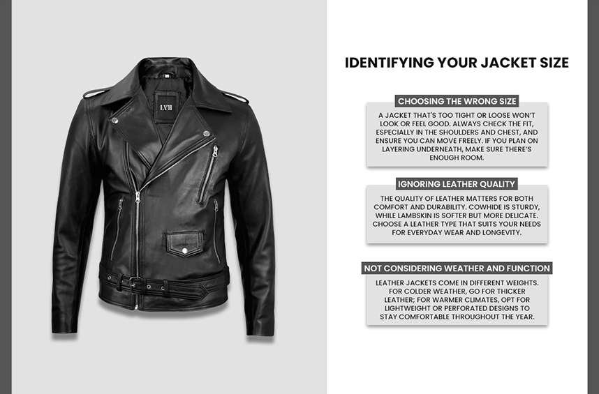 Common mistakes to avoid while purchasing a leather jacket